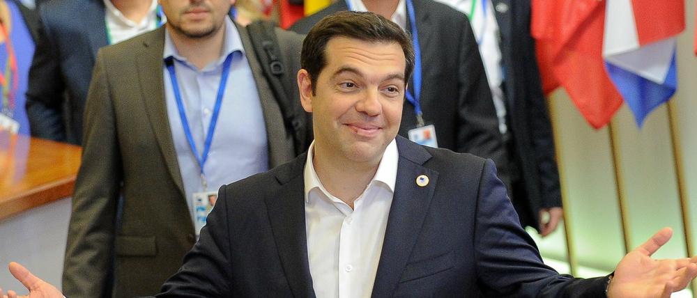 Der griechische Ministerpräsident Alexis Tsipras