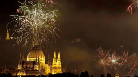 Budapest will 2024 so ein Feuerwerk nicht nur am Nationalfeiertag veranstalten.
