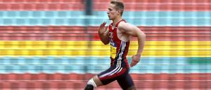 Von null auf Europarekord. Johannes Floors ist rasant unterwegs.