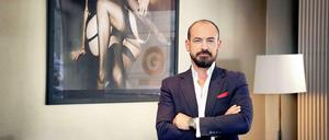 Andre Goerner in seinem "Gentlemen's Circle".