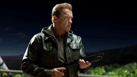 Arnold Schwarzenegger in "Terminator".