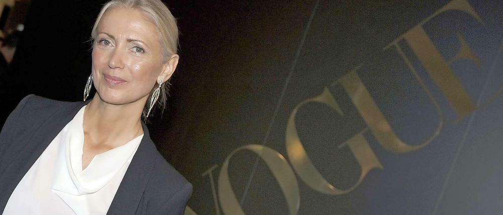 Christiane Arp, die Chefredakteurin der "deutschen" Vogue.