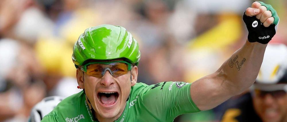 André Greipel gewinnt auch in Amiens.