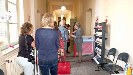 Eröffnung des Awo-Welcome Centers im Pankower Bezirksamt.