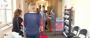 Eröffnung des Awo-Welcome Centers im Pankower Bezirksamt.