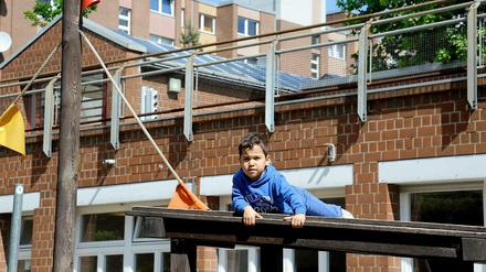 Gekommen um zu bleiben. Viele Eltern gingen selbst in die Kita im Bülowkiez, jetzt bringen sie ihre Kinder hierher.