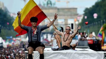 Die Ehe für alle war auf dem vergangenen Christopher-Street-Day eines der beherrschenden Themen. Die Berliner CDU streitet noch um ihre Haltung als Partei.