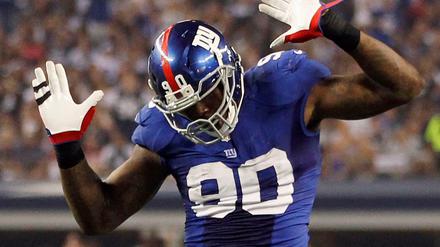 Jason Pierre- Paul verlor bei den Feierlichkeiten am 4. Juli seinen Zeigefinger. 