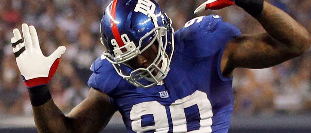 Jason Pierre- Paul verlor bei den Feierlichkeiten am 4. Juli seinen Zeigefinger.