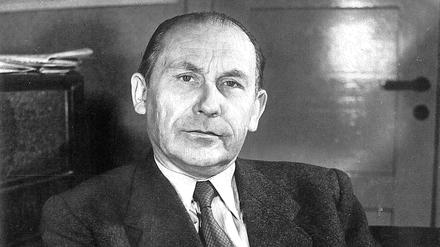 Zeitungsgründer. Der Journalist, Publizist, Schriftsteller, Mitherausgeber und Chefredakteur des Berliner Tagesspiegel, Erik Reger (1893-1954).