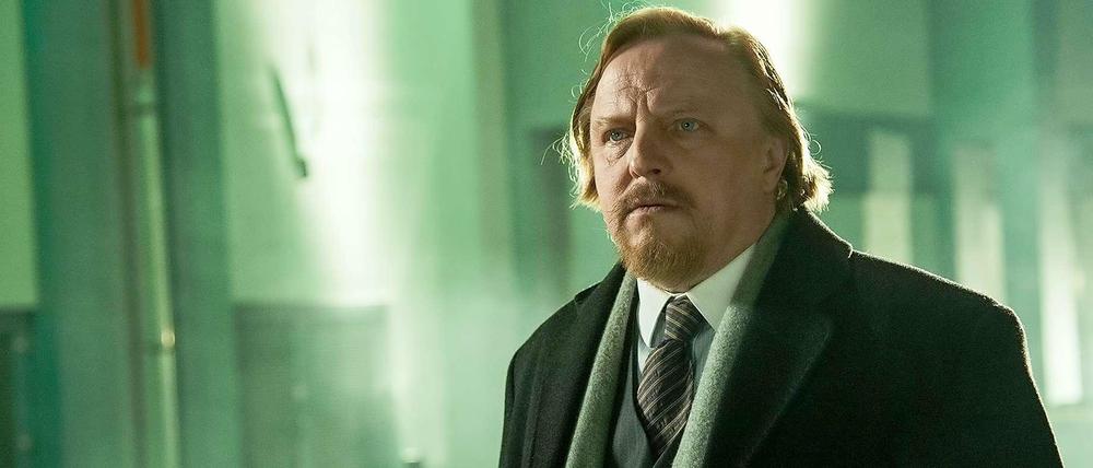 Axel Prahl als Protagonist Franz in "Kafkas Der Bau".