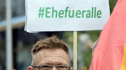Bei der Ehe für alle ist die Union gespalten. Die Berliner CDU stimmt bis zum 15. Juli darüber ab.