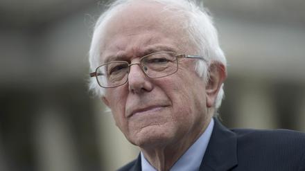 US-Präsidentschaftskandidat Bernie Sanders in Washington, DC.