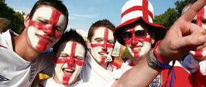 Bei der WM 2006 feierten die Briten auf der Fanmeile. 