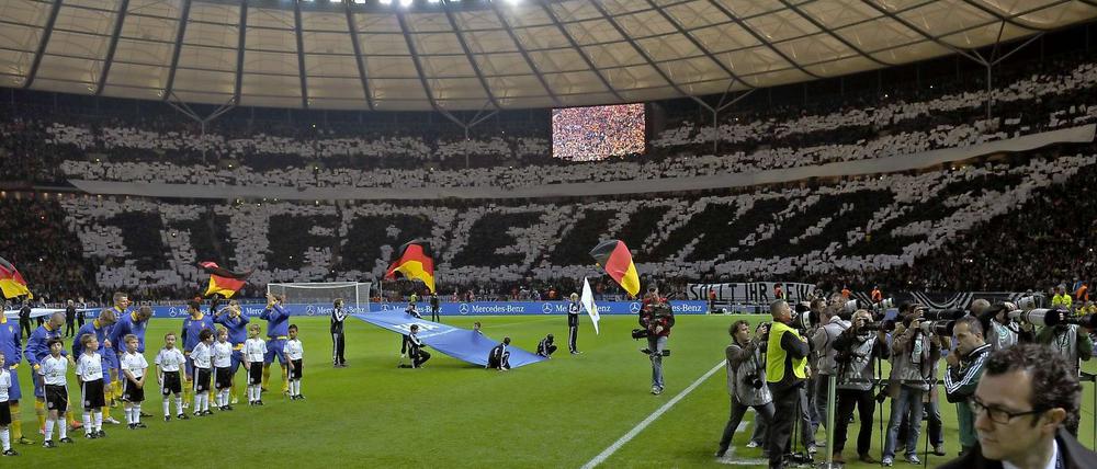 Das letzte Länderspiel der deutschen Mannschaft im Berliner Olympiastadion war am 16. Oktober 2012 das 4:4 gegen Schweden.