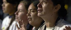 Die Herzen der Menschen (wieder)gewonnen: Gläubige empfangen in Asuncion in Paraguay den Segen von Papst Franziskus.