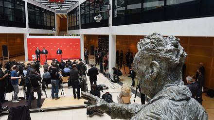 Die Zentrale der SPD. Wohin will die Partei, wer ist sie?