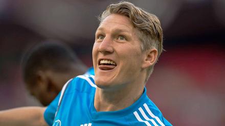 Bastian Schweinsteiger (hier im DFB-Trikot) stieg am Dienstag in die Saisonvorbereitung seines neues Klubs Manchester United ein.