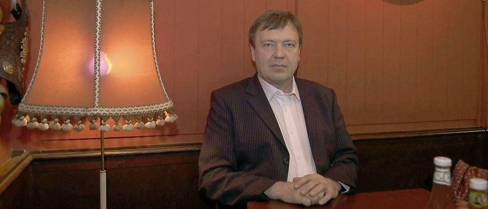 Herr Lottmann, noch in etwas jüngeren Jahren. Aufnahme von 2004