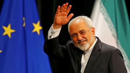 Mohammed Dschawad Sarif, Außenminister und Chefverhandler des Iran beim Atomdeal.