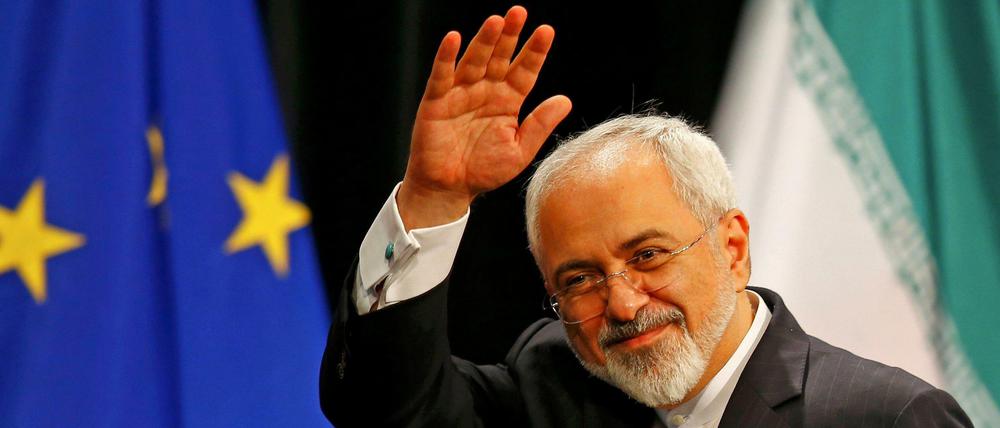 Mohammed Dschawad Sarif, Außenminister und Chefverhandler des Iran beim Atomdeal.