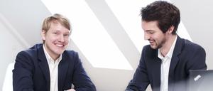 Die Comatch-Gründer Christoph Hardt und Jan Schächtele.