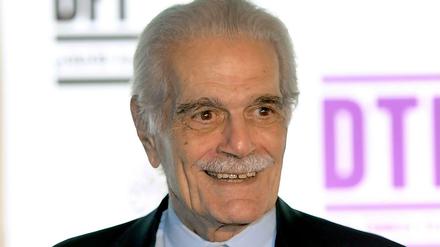 Der Schauspieler Omar Sharif.