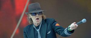 Udo Lindenberg bei seinem Konzert in Berlin.