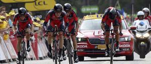BMC ist das beste Zeitfahrteam - auch bei der Tour de France 2015.