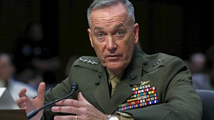 Der designierte Generalstabschef Joseph Dunford bei einer Anhörung im Kongress.