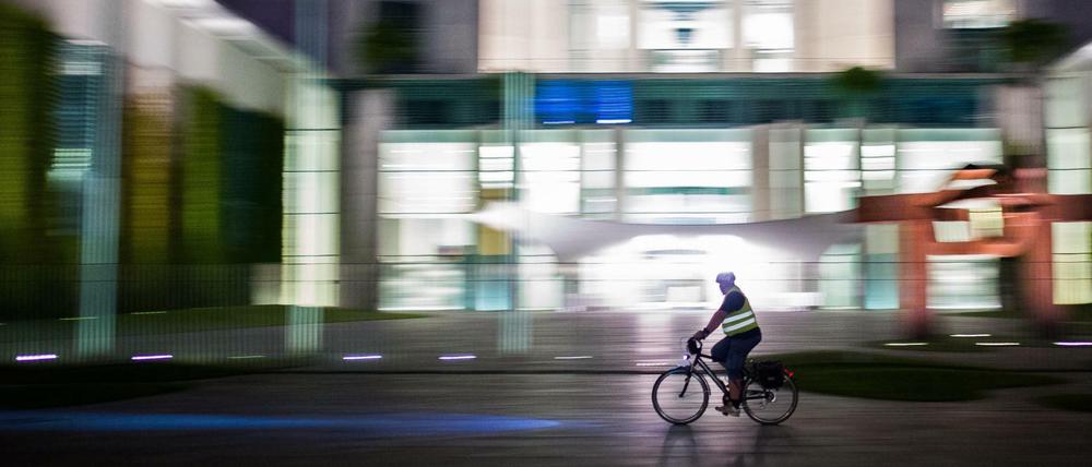 Das Kanzleramt (hier ein Archivbild) war in dieser Woche Ziel eines Brandanschlags.