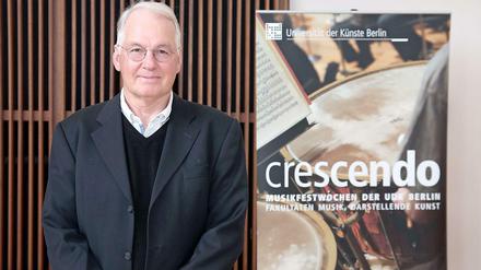 Kulturbotschafter. Konradin Groth, Professor für Trompete, leitet die Musikfestwochen der UdK. 