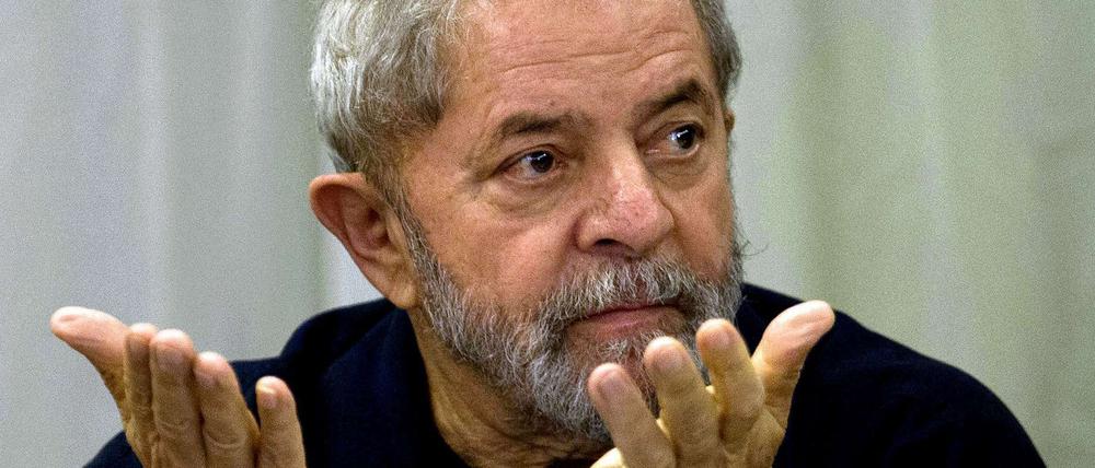 Im Visier der Justiz: Brasiliens ehemaliger Präsident Luiz Inacio Lula da Silva.