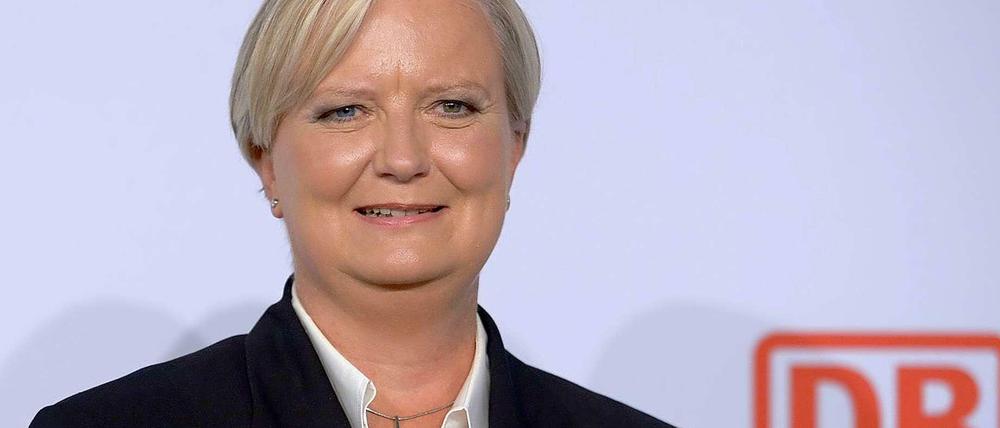 Weg vom Fenster: DB-Vorständin Heike Hanagarth. 