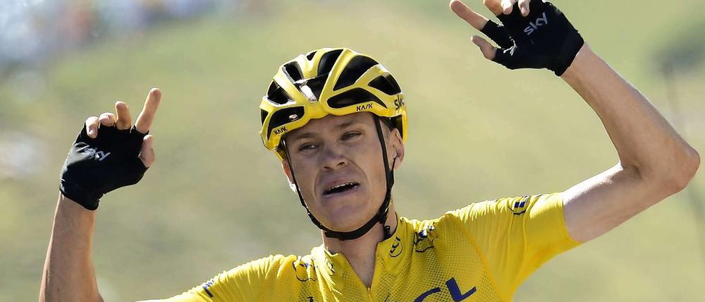 Chris Froome ist kaum mehr einzuholen.