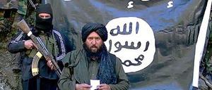 Der getötete IS-Chef für Afghanistan und Pakistan Hafis Said (Mitte) hatte sich von den Taliban losgesagt.