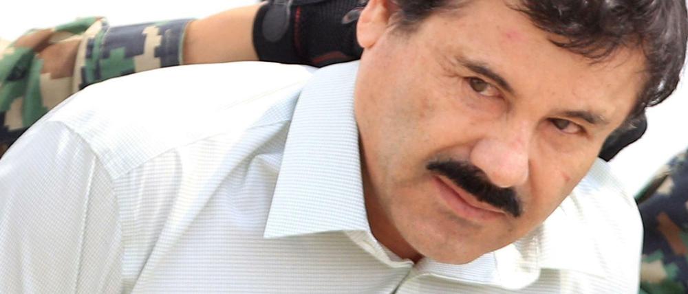 Zum zweiten Mal aus dem Gefängnis ausgebrochen: Der mexikanische Drogenbaron "El Chapo" Guzman.