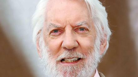 Kanadier mit Wohnsitz in Los Angeles. Donald Sutherland.