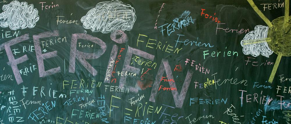 Am Mittwoch beginnen für 300.000 Schüler und 30.000 Lehrer die Sommerferien.