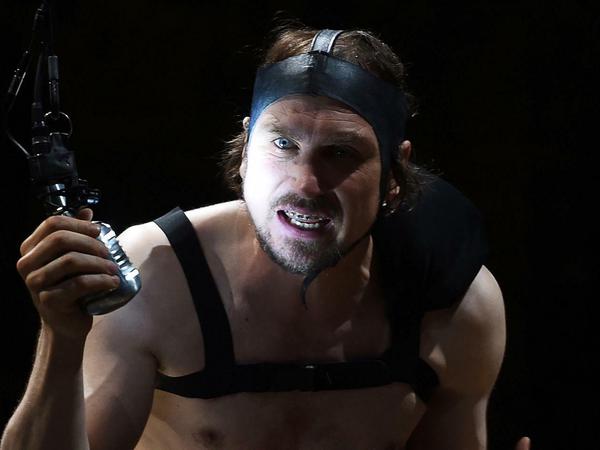 Lars Eidinger als Richard III. in Avignon.