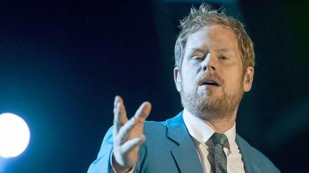 Der Berliner Musiker Peter Fox, Sänger der Band Seeed, setzt sich für mehr Klimaschutz ein. 