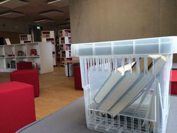 Schiller Bibliothek - "Erwachsenenbibliothek" im 1. OG.