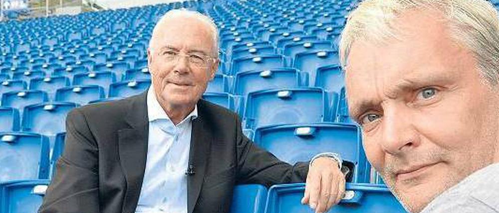 Umgänglich. Einige Schattenseiten der Lichtgestalt bleiben bei der Dokumentation von Thomas Schadt (rechts) über Franz Beckenbauer unbeleuchtet.