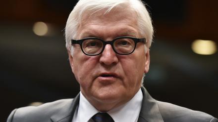 Bundesaußenministerer Frank-Walter Steinmeier,