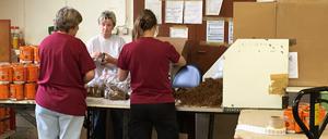 Wenn das Komplett-Verbot kommt, könnten ihre Arbeitsplätze gefährdet sein: Mitarbeiterinnen von Planta.