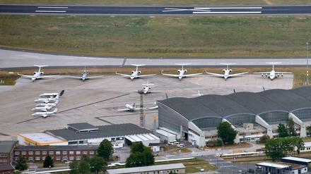 Businessjets statt Linienfliegern (Foto) - und in der Zukunft vielleicht Passagierlehrlinge statt Fluggästen? Welch eine Vision!