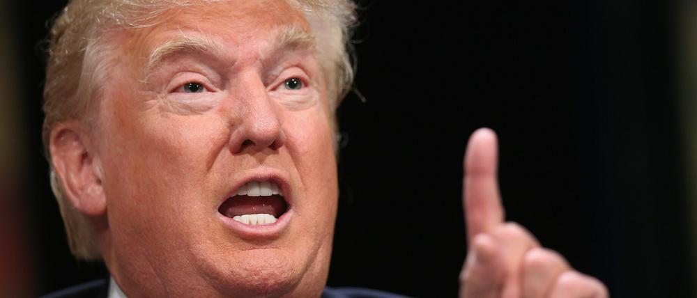 US-Präsidentschaftsbewerber Donald Trump