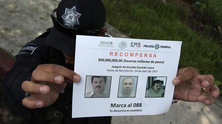 Mexiko sucht "El Chapo" und mögliche Komplizen.
