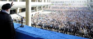 Irans Religionsführer Ayatollah Chomenei.