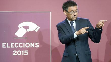 Weiß, wem er den Erfolg zu verdanken hat: Josep Maria Bartomeu.